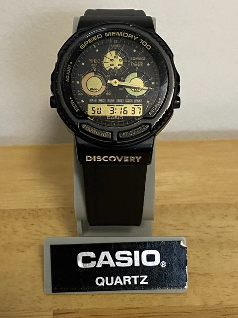 VINTAGE CASIO SPEED Memory 100 384 AW 20 Watch 24.99 PicClick UK